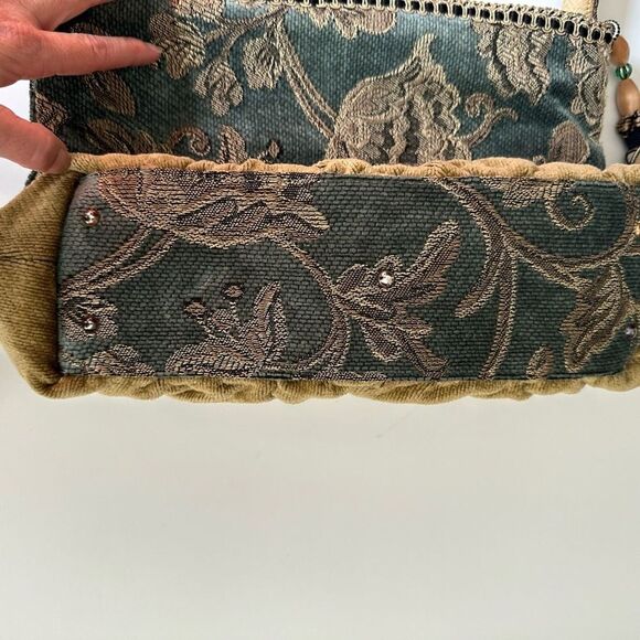 Vintage Sharif Tapestry Shoulder Bag with Beaded Tassels - Picture 10 of 16